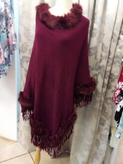 Jersey Poncho Sweater